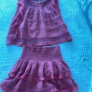 Etoile Isabel Marant set 34 skirt top